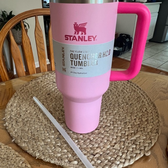 Stanley Pink Hydration Thermos Water Bottle - Picture 3 of 4